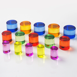 Wiederverwendbarer Langlebiger Acrylstab Leuchtstab Zylinder LED-Lichtleiste Aufladbar Schneidbar Party-Zubehör Hochzeit Festival - Product Image 4