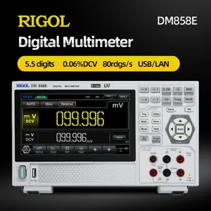 RIGOL DM858/DM858E ความละเอียด 5.5 บิต 125rdgs/80rdgs เครื่องวัดแบบตั้งโต๊ะ ความแม่นยำ DCV 0.03%/0.06% อิเล็กทรอนิกส์ 500,000 - Product Image 3