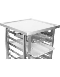 Carrito de Acero Inoxidable de 6 Niveles, Soporte Móvil con Ruedas para Equipo Comercial, para Restaurantes, Panaderías, Servicios de Catering y Cocinas - Product Image 5