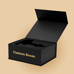 Custom Die Cut White Sliding Open Top Lidless Slow High Quality Rigid Cosmetic <b>Magnetic</b> Lid <b>Box</b> with Recyclable Material - Product Image 4