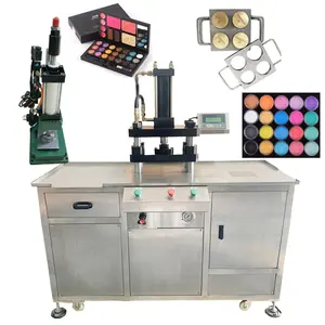 Prensa em pó cosmético formando máquina para prensar máquinas industriais de pó compacto para venda