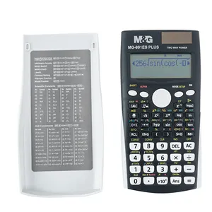 M & G专业计算机417功能12位双向动力办公学校用品991ES科学计算器