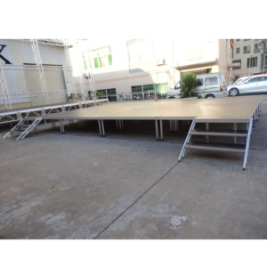 Escenario portátil telescópico de aluminio para DJ, escenario para exteriores - Product Image 3