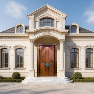 <span class=keywords><strong>Porte</strong></span> <span class=keywords><strong>d</strong></span>'<span class=keywords><strong>entrée</strong></span> <span class=keywords><strong>de</strong></span> villa personnalisée en cuivre avec incrustation cloisonnée forgée à la main, insonorisée, ignifuge, antivol, <span class=keywords><strong>porte</strong></span> <span class=keywords><strong>de</strong></span> sécurité intelligente - Product Image 5