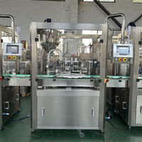 Machine entièrement automatique de bouchage de remplissage de bouteilles en verre d'huile d'olive de vin de liqueur de jus liquide Ligne d'embouteillage et d'emballage