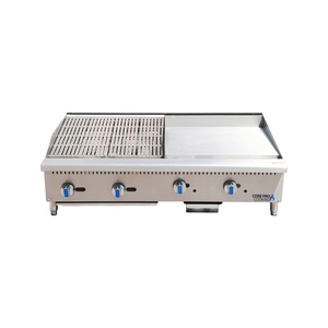 Grill de comptoir commercial de haute qualité de 24 pouces avec grill barbecue charbroiler de 24 pouces - Product Image 1