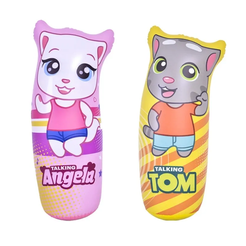 Promotional customized pvc inflatable blow up doll kids animal bop bag toys inflatable animal punching bop bag