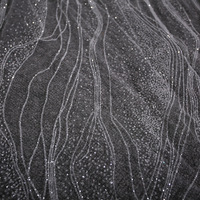 Voiles de mariée longues en dentelle de tulle scintillante, design luxueux, appliqué ivoire, avec peigne, vente chaude