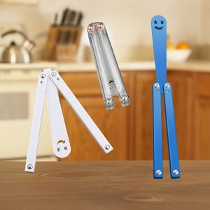 سكين فراشة بلاستيكي من لعبة Csgo، مجموعات سكين فراشة بلاستيكية للتدريب، سكين حبار آمن بدون شفرة للفتح - Product Image 2