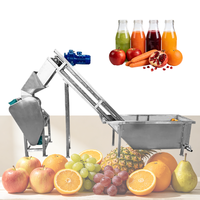 Machine à jus de fruits et légumes industrielle et commerciale, extracteur de jus de citron, gingembre, agrumes et orange en acier inoxydable