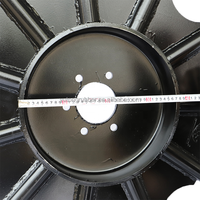 Roda Traktor Baja Karbon JIUYU Sprayer Tyre 1600*100mm, Part Mesin Pertanian, Warna Hitam, Kualitas Terbaik, Garansi 2 Tahun