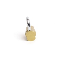 Cadenas de sécurité personnalisé, cadenas à haute sécurité, cadenas à clé identique, cadenas en laiton massif chromé à roulement à billes