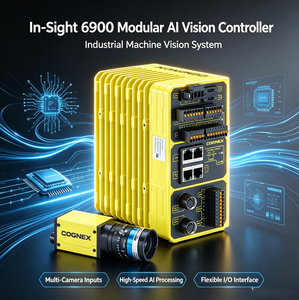 Controlador de Visión Modular con IA Cognex In-Sight 6900, Sistema de Visión Multicámara, Unidad de Inspección de Procesamiento de Alta Velocidad - Product Image 2
