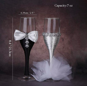 Verres à cocktail élégants pour réception de mariage, verres à champagne transparents en gros - Product Image 2