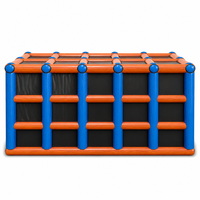 Laberinto Inflable de Halloween FUN BOUNCE, Material de PVC, Uso en Exteriores