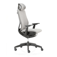 Chaise de bureau ergonomique réglable en maille avec support lombaire, pivotante, design moderne pour la maison, le bureau, l'hôpital, l'atelier