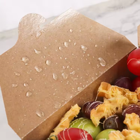 Échantillon Gratuit - Boîte à Emporter en Gros - Impression Personnalisée - Emballage Coloré - Boîte à Repas avec Logo Personnalisé