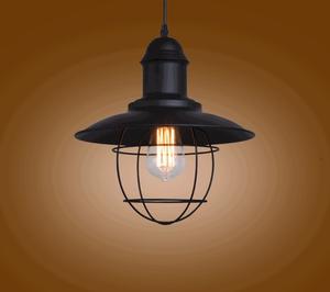 Lampada a Sospensione Decorativa Industriale <span class=keywords><strong>Vintage</strong></span> Multi-stile in <span class=keywords><strong>Metallo</strong></span> Nero E27 per Ristoranti e Bar - Product Image 2