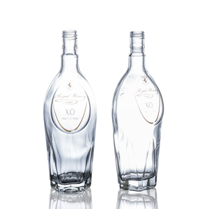 Bouteille de Brandy XO en Verre Clair Unique de 700 ml 70 cl, Bouteilles de Brandy VSOP - Product Image 2