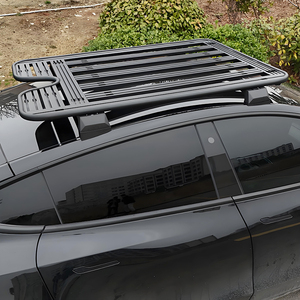 Porte-bagages <span class=keywords><strong>de</strong></span> <span class=keywords><strong>toit</strong></span> en aluminium <span class=keywords><strong>de</strong></span> qualité supérieure avec échelle latérale et boîte latérale pour <span class=keywords><strong>Porsche</strong></span> Cayenne 2005-2012 - Product Image 3