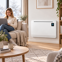 Convecteur mural intelligent en métal 2000W avec Wi-Fi pour chauffage de pièce, idéal pour la maison, l'hôtel et le bureau - Vente en gros, fabrication OEM
