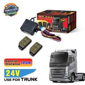 Cerradura de puerta Central remota de maletero de 24V CC, sistema sin llave, cierre centralizado con sistemas de alarma de coche, <span class=keywords><strong>Kit</strong></span> Central remoto - Product Image 1