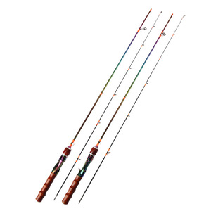 Freedom – canne à pêche spinning légère à poignée en bois, 1.68m/1.8m/1.98m, pêche en eau salée - Product Image 1