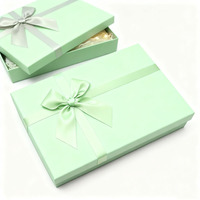 Offre Spéciale personnalisé magnétique pliant rabat coffrets cadeaux matériaux recyclés Spot UV mat laminé plume conception pour bougie portefeuille