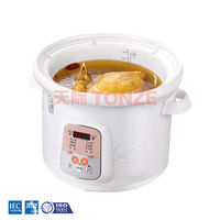 TONZE Multi fonctionnelle Os Soupe Bak-Kut-Teh TomYum Ragoût Pot Antiadhésive Pot Pot Mijoteuse Électrique