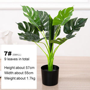 Plantas artificiales para decoración <span class=keywords><strong>del</strong></span> hogar, árbol de bonsái, macetas de plástico para jardín, paisajismo, plantas falsas modernas, Palma de interior - Product Image 6