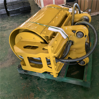 Compacteur à rouleaux hydraulique monté sur excavatrice pour le compactage des sols de fondation, des fossés et des pentes