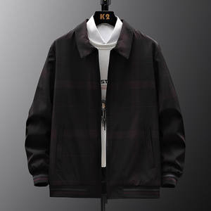 Nouvelle collection automne : Vêtements décontractés pour hommes d'âge mûr, style ville, col à revers, coupe ample, confortables, respirants, tendance et polyvalents - Product Image 1