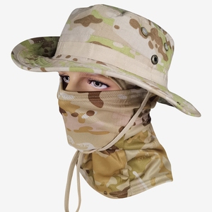 Sombrero de Pesca DFBH304 Edición Camuflaje, Sombrero de Pescador con Ala Ancha para Exteriores, Transpirable, con Protección Solar, Borde Redondo - Product Image 3