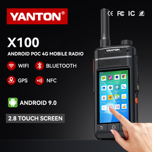 Téléphones mobiles Android Smartphone WiFi 4G Android NFC Bluetooth LTE <span class=keywords><strong>Radio</strong></span> bidirectionnelle YANTON T-X100 - Product Image 3