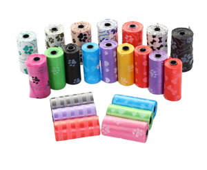 Distributeur de sacs à déjections canines en silicone en forme de patte, mignon et personnalisé, pour la promenade en extérieur - Product Image 4