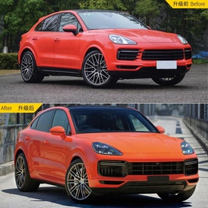 Kit carrosserie style turbo pour <span class=keywords><strong>Porsche</strong></span> <span class=keywords><strong>Cayenne</strong></span> Coupé 9Y0.1 9YB, pare-chocs avant et arrière, feux de jour, kit carrosserie pour <span class=keywords><strong>Porsche</strong></span> 2018-<span class=keywords><strong>2023</strong></span> - Product Image 3