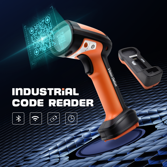 Factory OEM IP65 Usb2.0 Robot Camera Cordless Blue Tooth 1D2D Qr Barcode Handheld Smart Code Reader for Warehouse Manufacturing