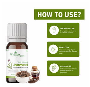 Gouttes d'extrait de JATAMANSI |   Nardostachys jatamansi |   Clarté mentale, soulagement du stress, soutien cognitif | Flacons compte-gouttes de 10 ml - Product Image 4