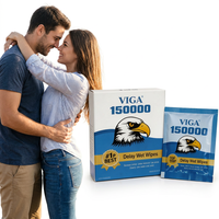 Lingettes pour hommes Super Viga, retardantes, extra fortes, longue durée, ingrédients naturels, lingettes sexuelles, lingettes humides pour hommes