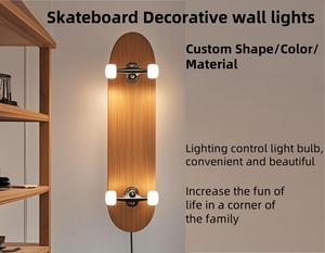 Lampe <span class=keywords><strong>Skateboard</strong></span> JIESEN en Promotion pour Décoration de Chambre et Salon – Éclairage DIY - Product Image 5