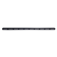 Barra de Luces de Advertencia de Tráfico LED Súper Brillante de 47 Pulgadas, Reacondicionada para Vehículos, Nuevo Color Ámbar, Material de Aluminio, Advertencia Trasera para el Tablero