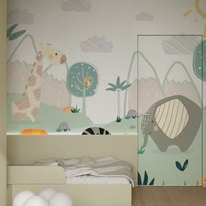 Papel Tapiz 3D Adhesivo para Habitación, Papel Tapiz Espacial CustomUniverse, Papel Tapiz Infantil para Habitación de Niños y Decoración de Paredes Escolares - Product Image 1