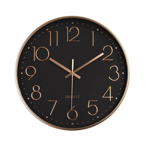New Minimalist Modern Cheap Plastic <b>Digital</b> 12 Inch Quiet Quartz Mute Round Silent <b>Wall</b> <b>Clock</b> for Living Room Bedroom Decorate - Product Image 5