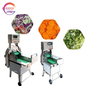 Máquina de cortar legumes folhosos, triturador de repolho roxo, máquina de corte para salada