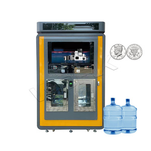 Distributeur d'eau à double sortie grand débit, forme personnalisée, 800 GPD, osmose inverse, 24/7 sans surveillance, qualité alimentaire, antirouille, UV - Product Image 1