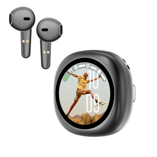 Unisex Semi-in-ear TWS Earphones Headphones 15h Long Life LED/Digital Display Wireless for V5.4 Touch Screen Bass Boost
