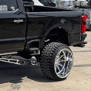 Jantes forgées tout-terrain pour camion 4x4 <span class=keywords><strong>6x6</strong></span> 22x12 24x14 26x14 26x16 5x127 5x139.7 6x135 6x139.7 8x165.1 8x170 8x180 Isuzu MU-X D-Max - Product Image 2