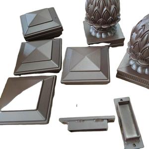 อลูมิเนียมรั้วไม้ระแนงปกตารางโพสต์ - Product Image 2