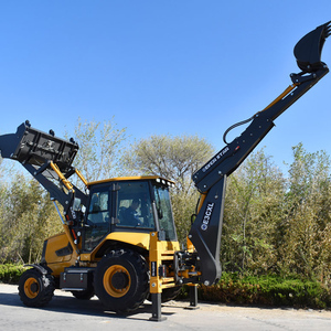 Chargeuse-pelleteuse 3cx de Chine, mini-pelleteuse 4x4 de Chine à vendre avec prix, pelleteuse multifonction - Product Image 4