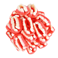 QQ Candy Gummies Collations de bonbons liquides en vrac Gommes à dents pour une friandise sucrée